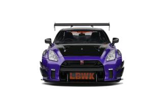 Nissan GT-R (R35) lila Liberty Walk Body kit 2.0 2022 S1805812 Solido 1:18 Metallmodell